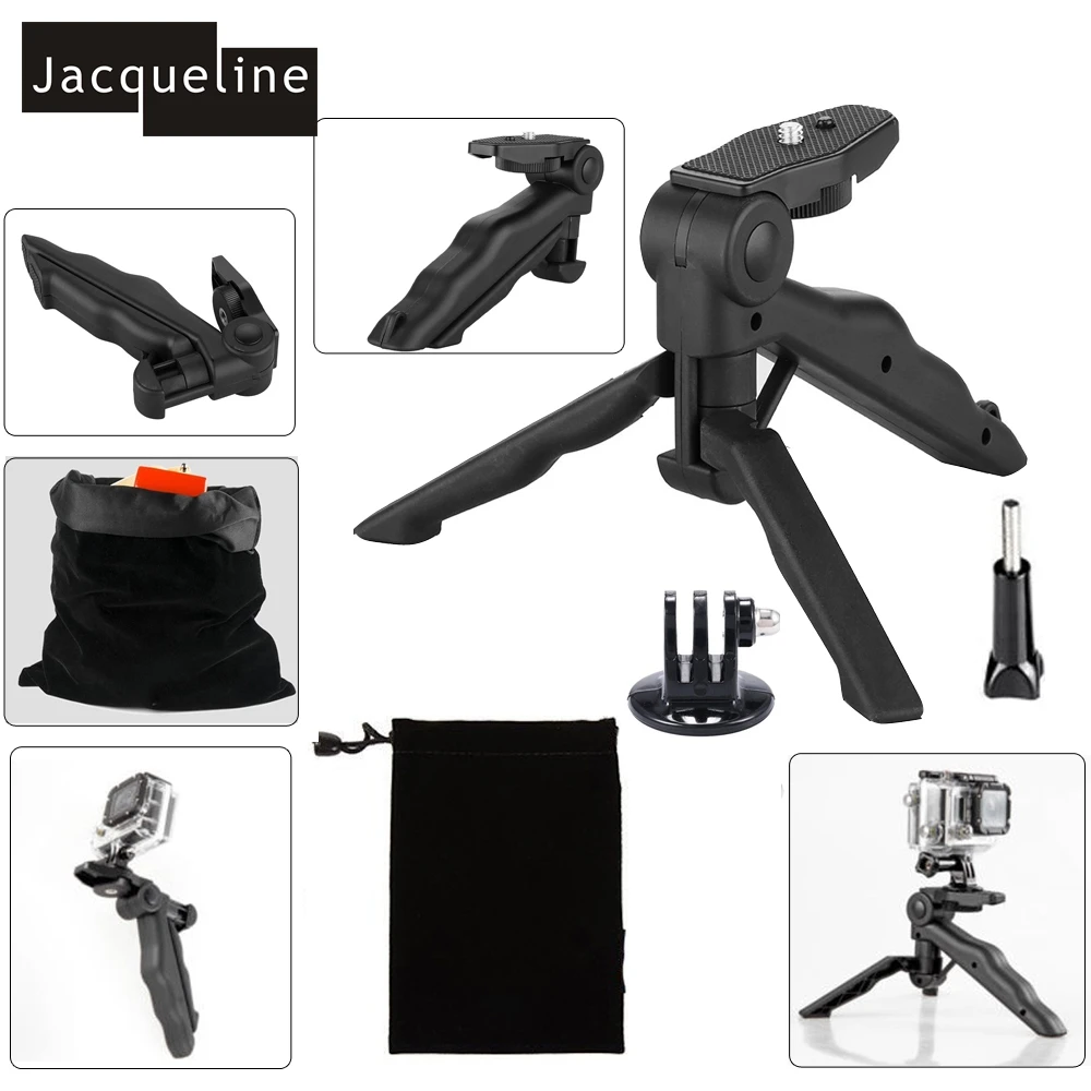 

Jacqueline for Tripod Mount for Gopro hero HD 6 5 4 3+ 3 for SJCAM for EKEN for Yi action