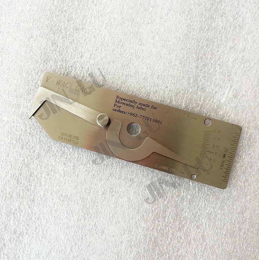 

Free Shipping Biting Edge Stainless Steel Undercut Gauge Welding Gauge Gage For Welder Inspection