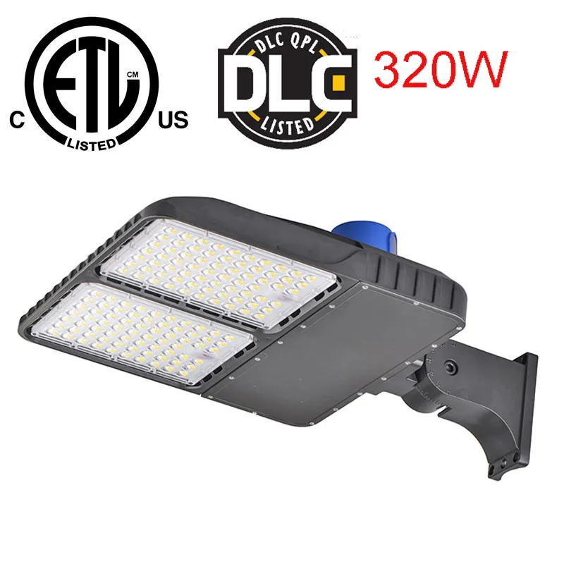 

High Power 320W LED Shoebox Street Light With Photocell 3030 SMD IP65 outdoor street light area light