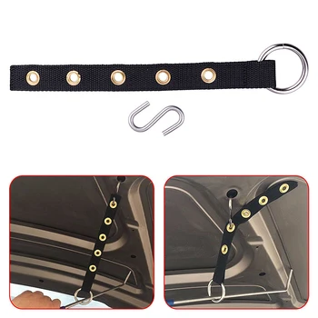 

Car Paintless Dent Repair Removal Tools Kit Nylon Strap S Hook Fit Rods