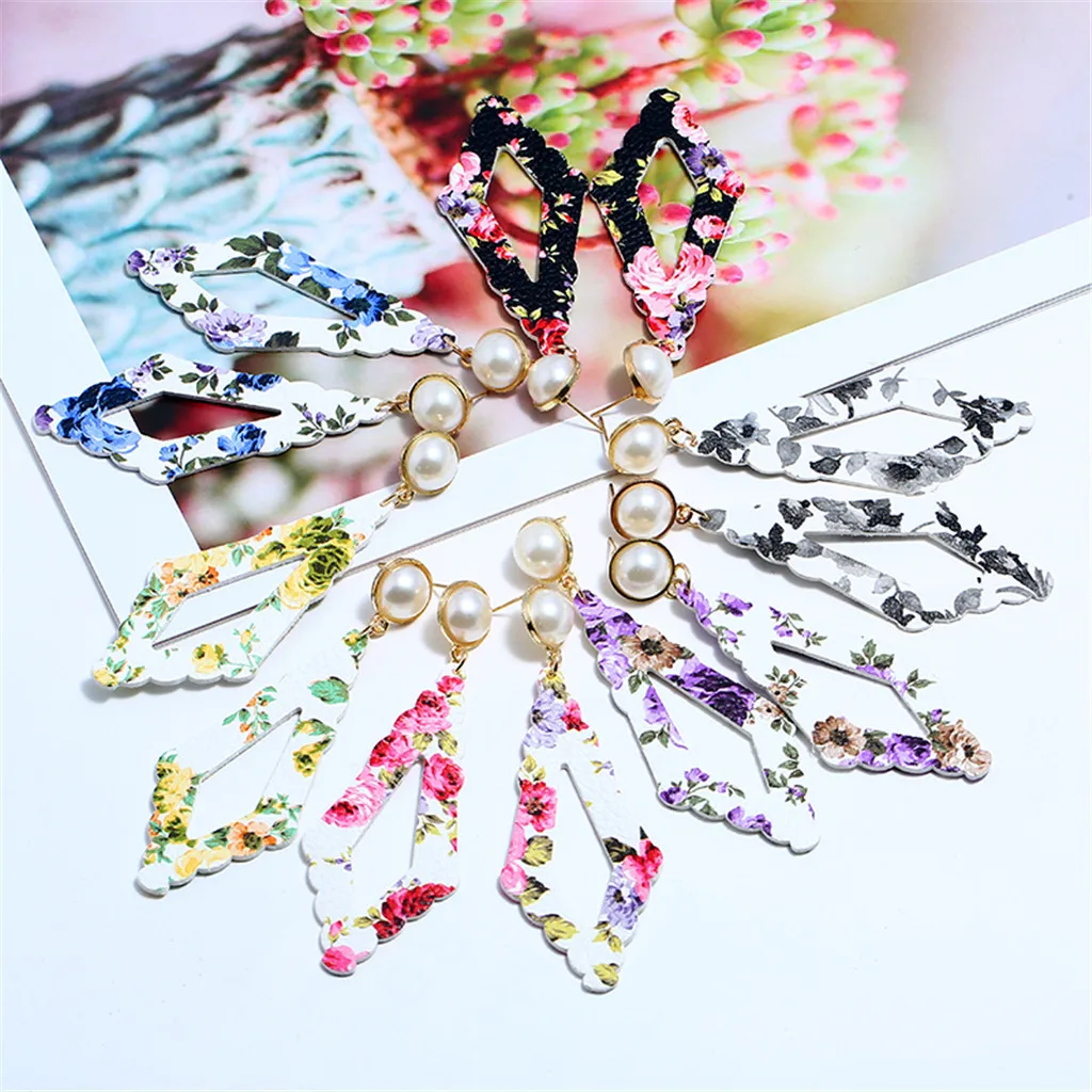 

Feather Charm Simple Light Cute New Girl&lady Dangle Earrings
