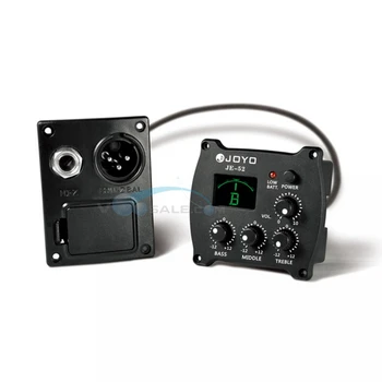 

JOYO Equalizers JE-52 3 Band EQ A4 Frequency 440Hz Low Battery light/Porcelain/Pickup /Guitar Preamp