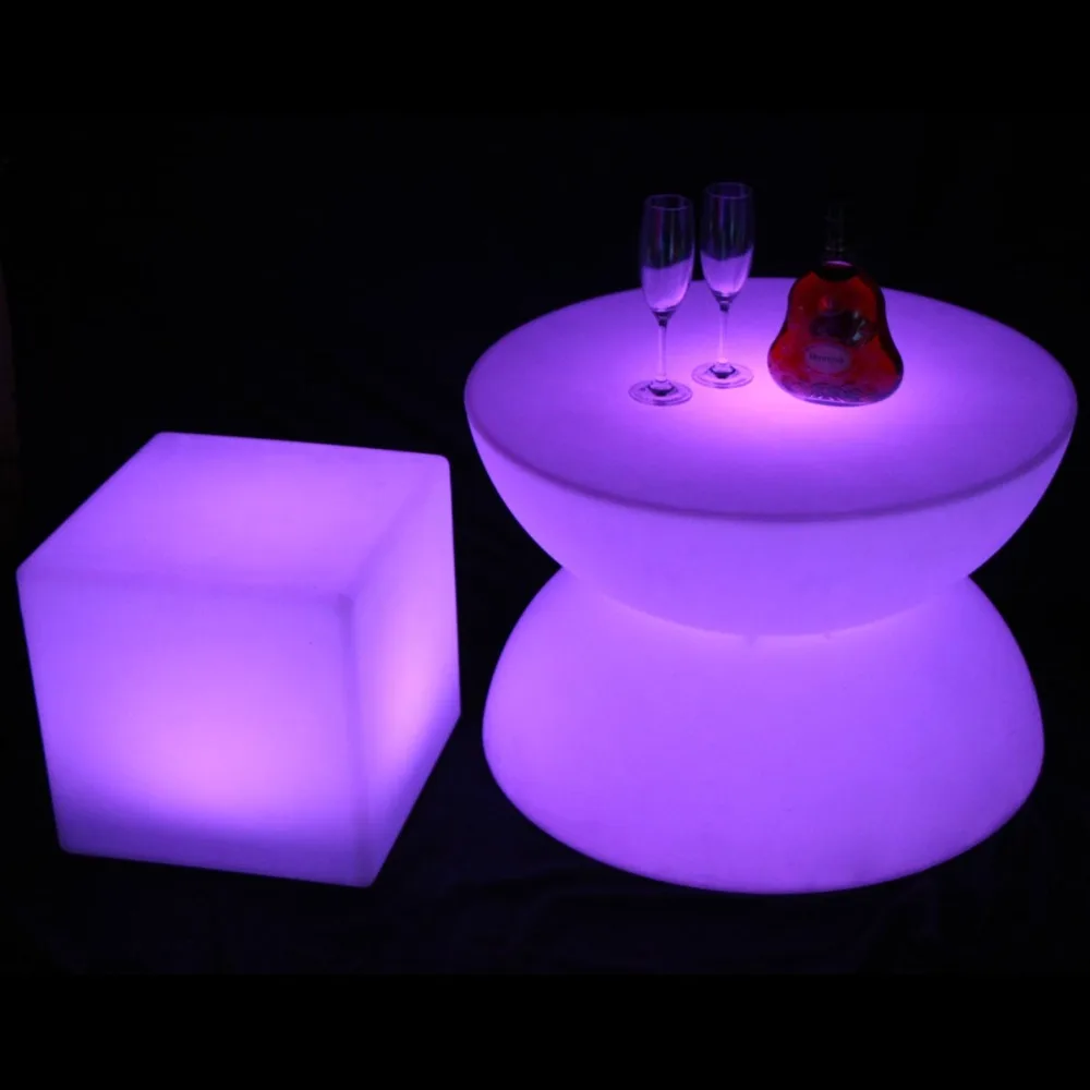 led glowing table / led tv stand furniture/ led pub table SK-LF16B (D66*H44cm) free shipping 1pc led glowing table / led tv stand furniture/ led pub table SK-LF16B (D66*H44cm) free shipping 1pc