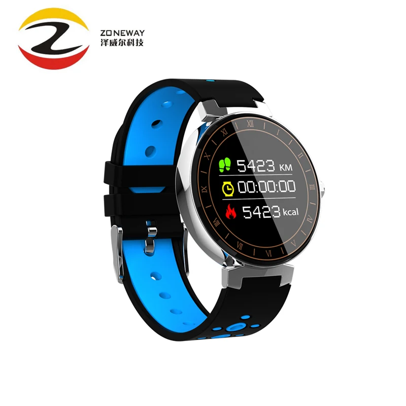 

L8 Smart Watch Blood Oxygen Blood Pressure Heart Rate Monitor Waterproof Smart Bracelet Fitness Tracker round Smartwatch Vs115