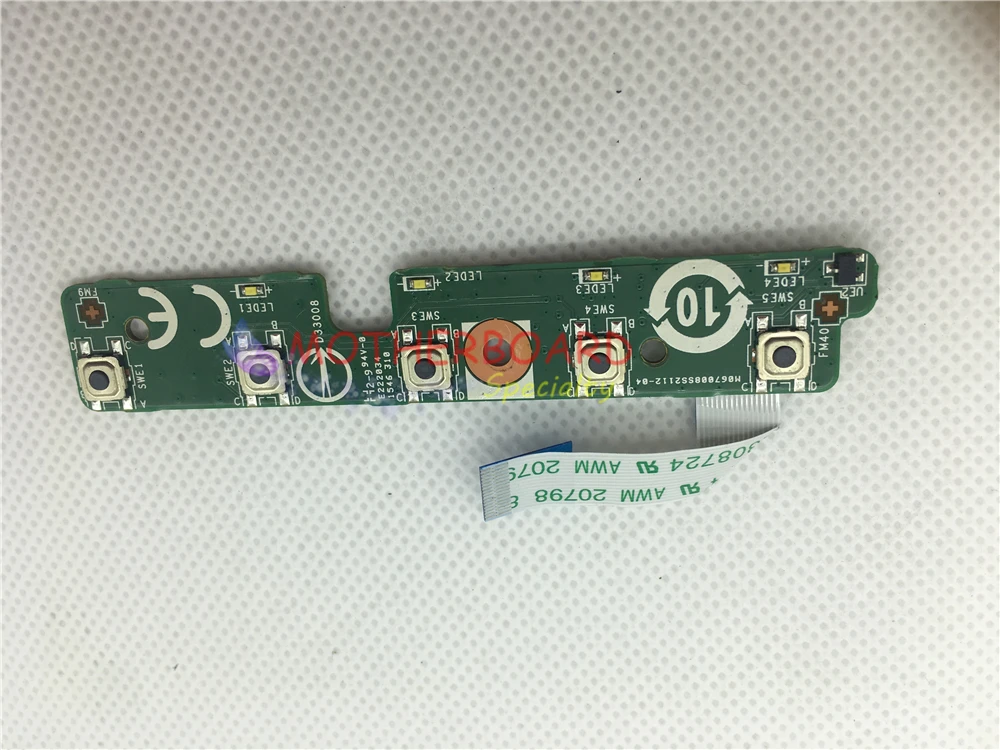 JOUTNDLN для OEM MSI Gt72s Ms-1782 Мощность Платы кнопки W/кабель Ms-1782e Ch162 |