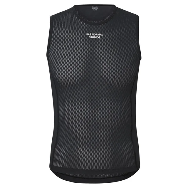 Sport cycling cyclisme cycling base layer men sleeveless mesh shirt