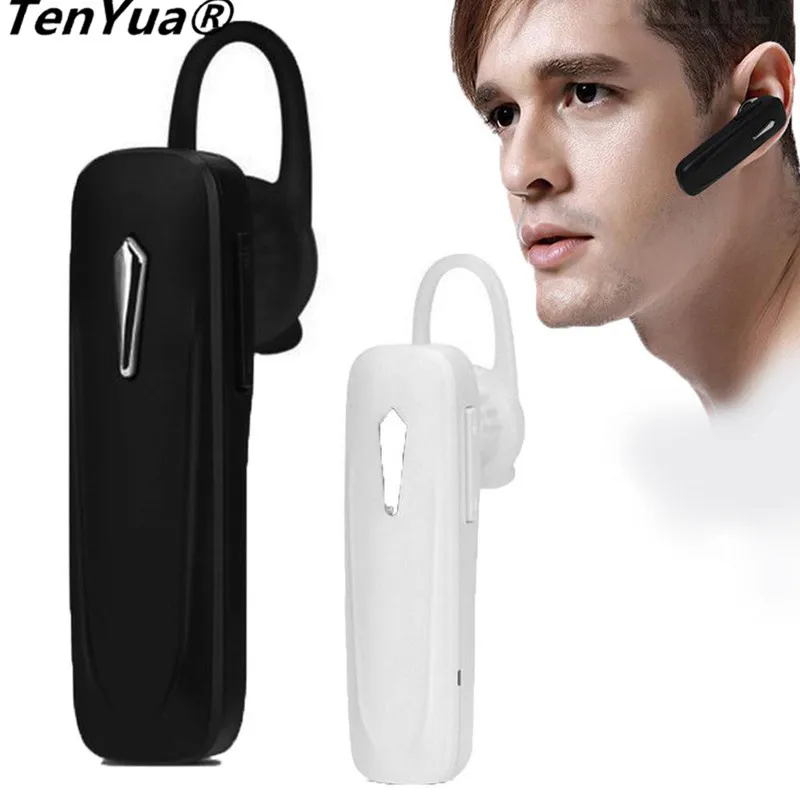 TenYua Mini Bluetooth Earphone Portable Stereo Single Headset Wireless