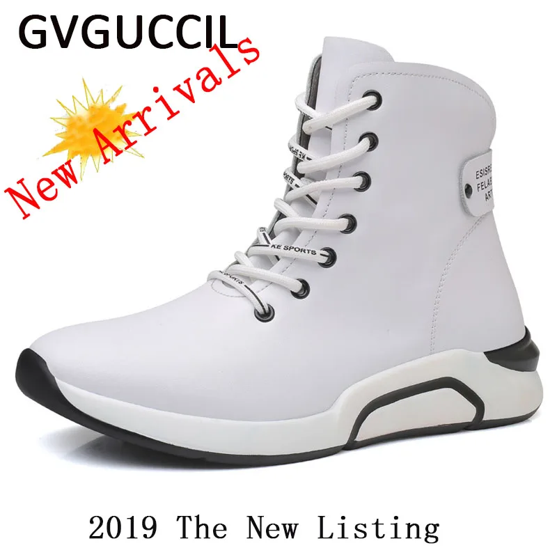 

GVGUCCIL Man Brand Outdoor Jogging Men Running Shoes New Arrivals Outdoor Athletic Sport Shoes For Men Cow Leather Walking Shoes