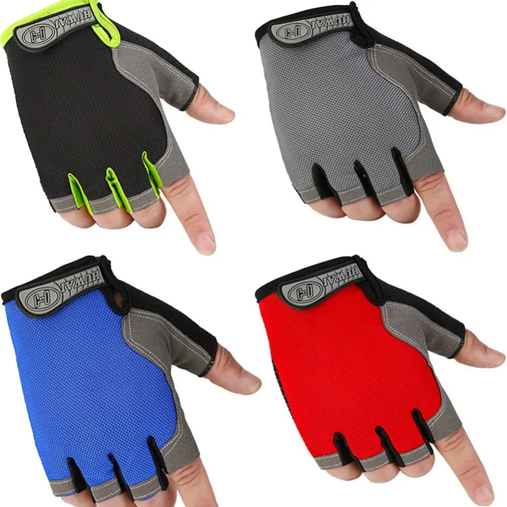

1 Pair Fitness Half Finger Gloves Outdoor Multifunction Sports Gloves Exercise Training Weightlifting Bodybuilding Gym Gloves