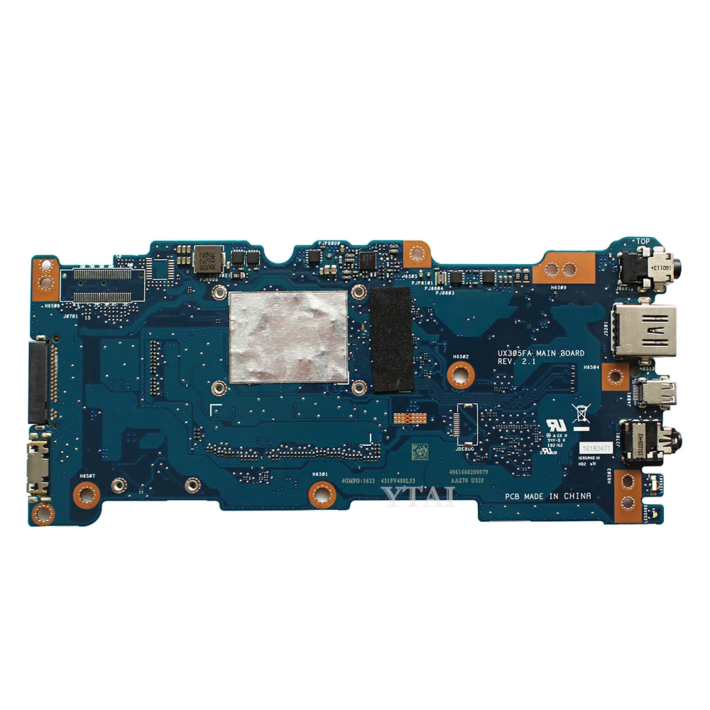 С 5Y71/5Y70 8 ГБ ОЗУ UX305FA материнская плата для ноутбука Asus UX305F UX305 U305F Mianboard 100%