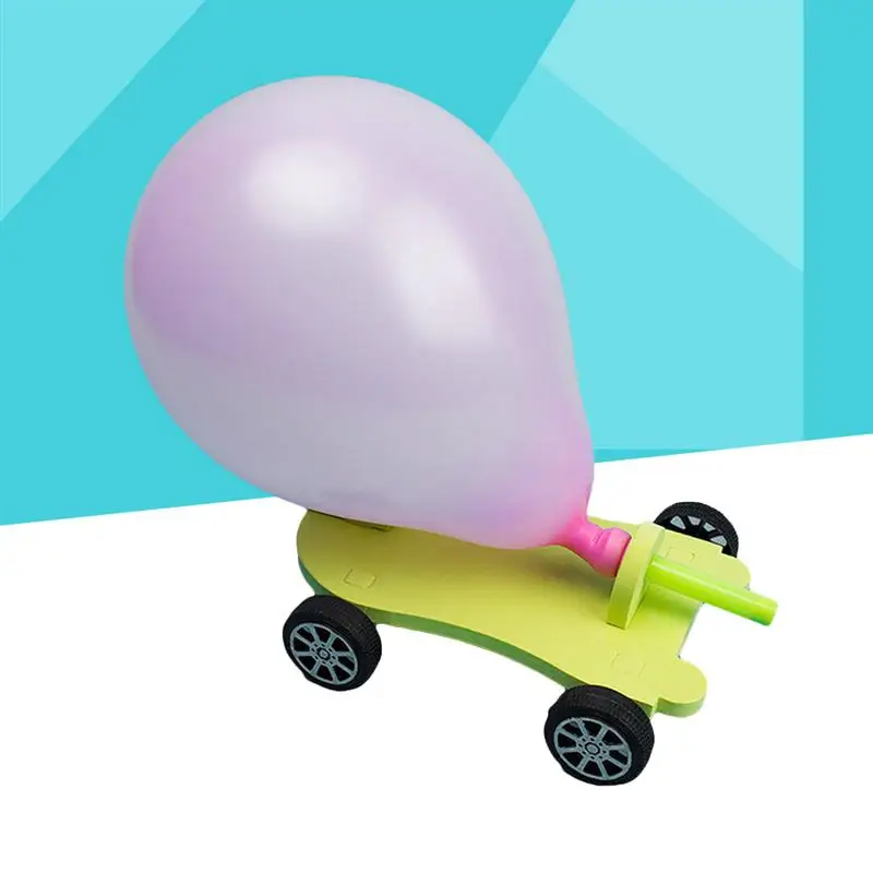 Наполнитель воздушный шар гонщик Сделай Сам воздушный шар автомобиль креативный научный Детский образовательный реакционный автомобиль Лучшие подарки для детей игрушки для рукоделия