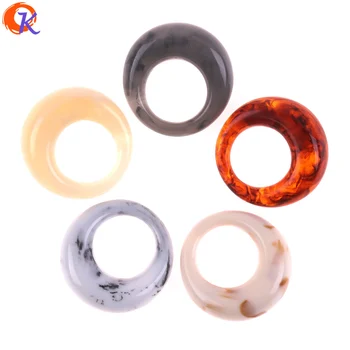 

Cordial Design 24*24MM 100Pcs Jewelry Accessories/Resin Beads/DIY Making/Marble Effect/Ring Shape/Hand Made/Earring Findings
