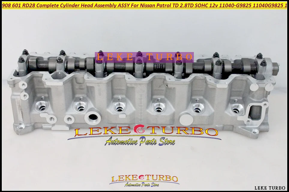 908 601 RD28 Complete Cylinder Head Assembly ASSY For Nissan Patrol TD 2.8TD SOHC 12v 11040-G9825 11040G9825 11040 G9825 908601  (1)