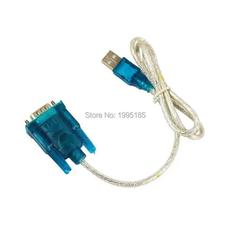 Новинка 2016 1 шт. Φ USB к порту RS232 HL340 COM последовательный PDA 9 pin DB9 Кабель адаптер