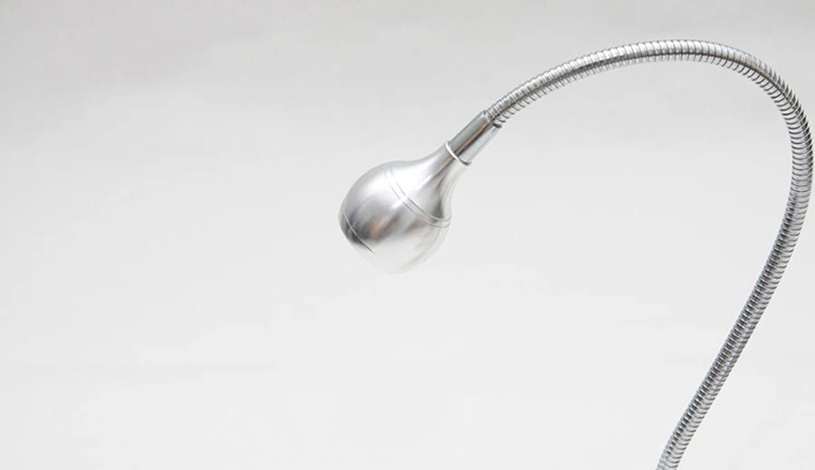 USB Flexible LED Desk Lamp with Clip for Laptop PC Computer Keyboard book Reading light-5