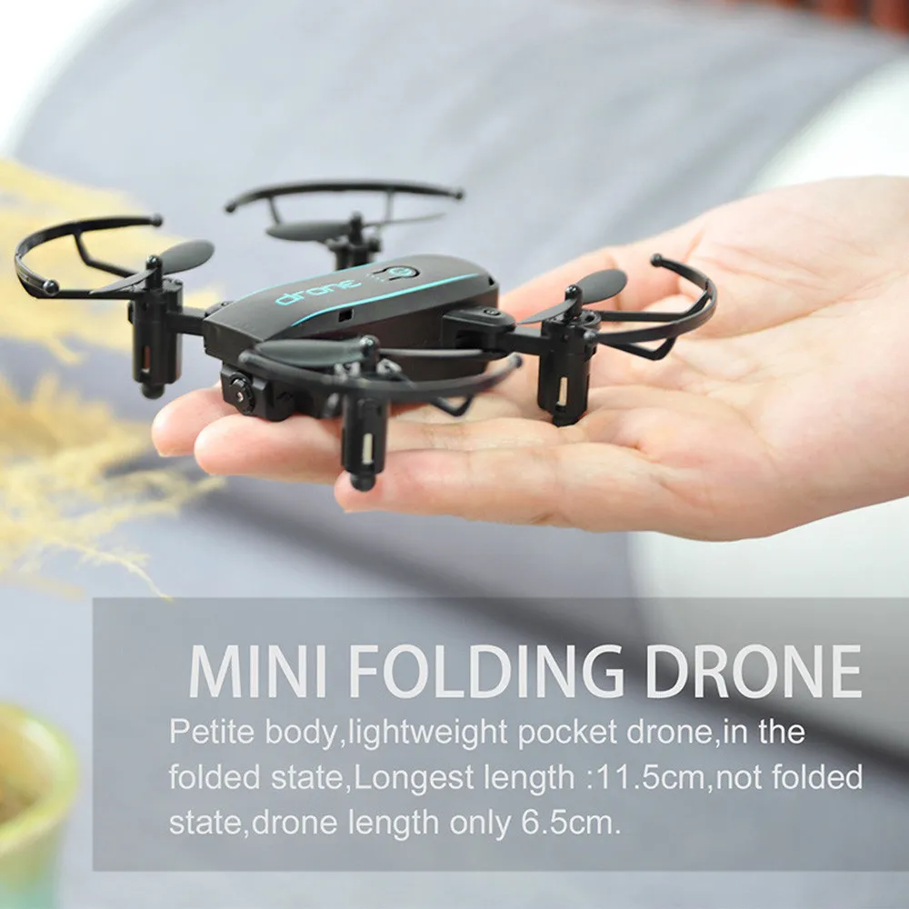 

MINI gps drone Wifi FPV 0.3MP Camera Foldable 2.4G 6-Axis Selfie Quadcopter Drone Toys drones with camera hd 60 min