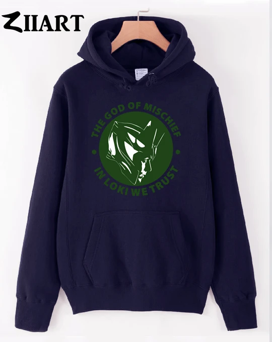 Loki the god of mischief in loki we trust одежда для пар женские осенне зимние хлопковые флисовые