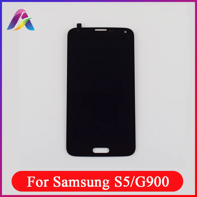 

LCD For Samsung Galaxy S5 G900 SM- G900F Display G900M G900P G900MD LCD Display Panel + Touch Screen Digitizer Sensor Assembly