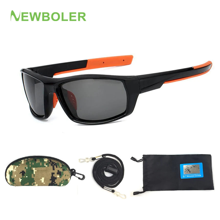 Солнцезащитные очки NEWBOLER мужские камуфляжные поляризационные для рыбалки