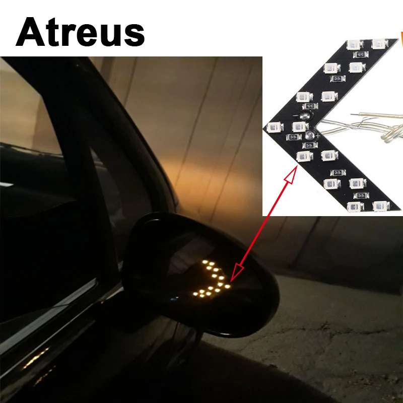 Atreus 2 шт. Тюнинг автомобилей указатели поворота Индикатор светильник для Nissan qashqai