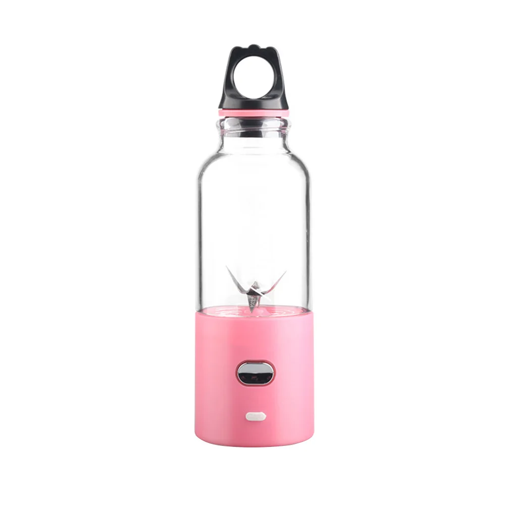 

500ml Multi-Functional USB Electric Juicer Machine Cup Portable Blender Juice Extractor 6 Sharp Blades + 25W Strong Power