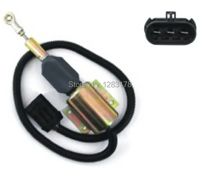 DIESEL SHUT OFF SOLENOID 3990770 Solenoid, Fuel Pump 12V SA 4931 12in