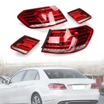 

Rear Signal LED Tail Lights For 13-15 Benz-E Class W212 E200 E240 E260 E280 E300 ABS 49x19cm Direct Replacement Light Assembly