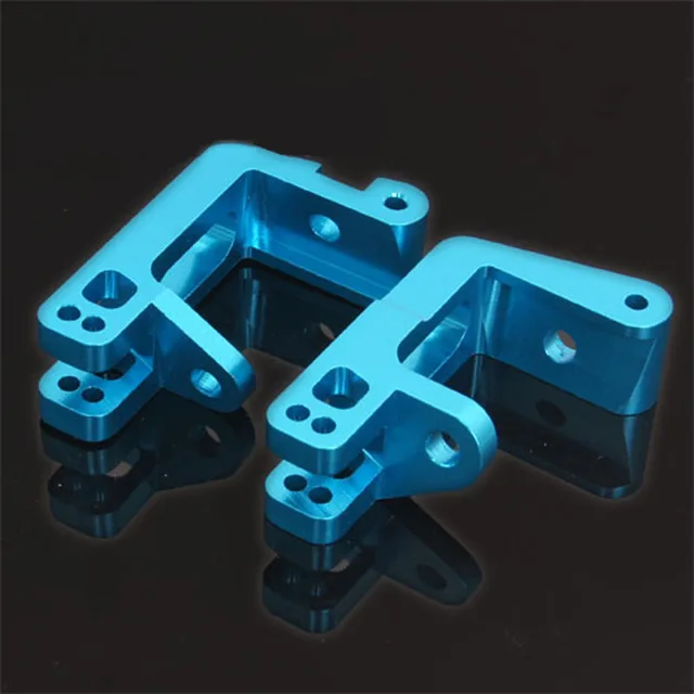 Cheap HSP 860009 60017 Aluminium Alloy Front Wheel Hub Carrier For RC 1/8 Off Road Monster Truck Upgrade Part 94760 94761 94762 94763