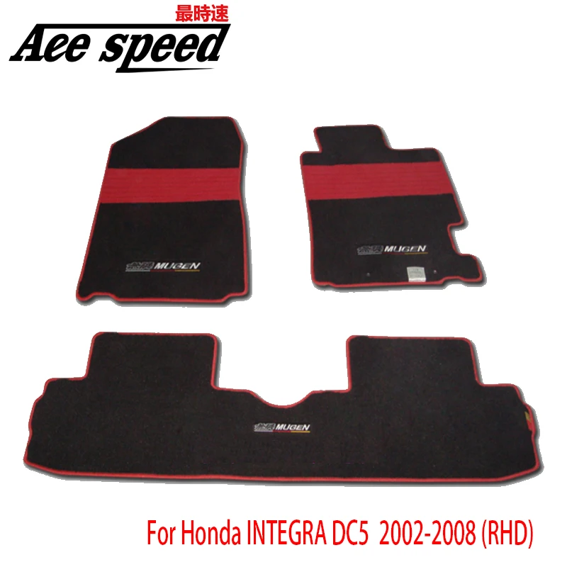 Ace speed For Mugen Floor mats Car Carpet Fit For Honda INTEGRA DC5/DC2