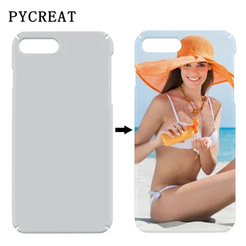 

360 Degree Full Cover 3D Sublimation Case For iPhone 7 Plus 8 Plus Coque Blank Sublimation Cover DIY Printed Heat Transfer Cases