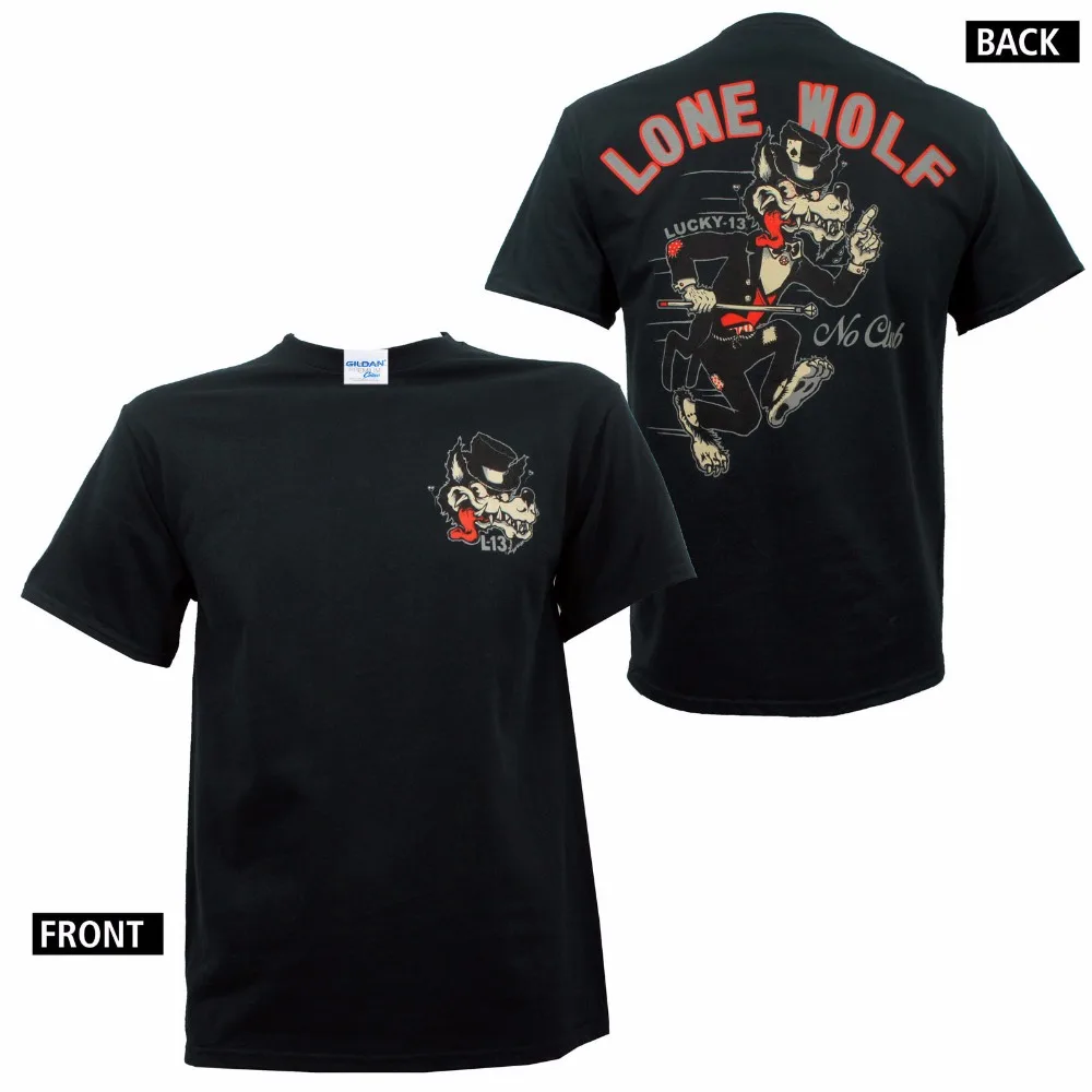 Big and Tall t-shirt lucky 7 skull biker design bigmen tee shirts king size