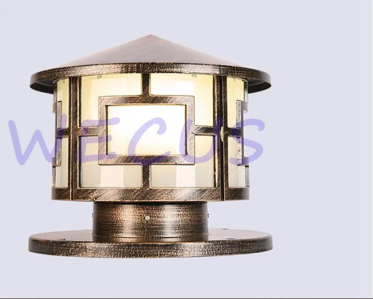 Iluminação da Paisagem ao ar Livre à Prova Lâmpada do Gramado Jardim ao ar Dwaterproof Água Livre Retro Caminho Decoração Industrial Lampe Jardin Luz Led 7 Iluminação de paisagem externa