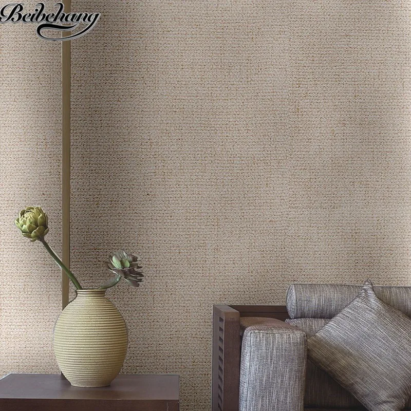 

beibehang High end Pure plain color can be washed area imitation linen pattern point wall wallpapers exhibition hall wall paper