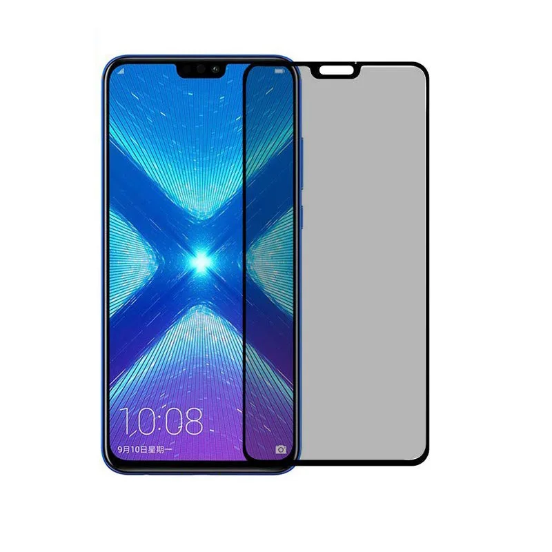 

Privacy Filter Tempered Glass Full Coverage Film AntiSpy Shield Screen Protector for huawei honor 8X