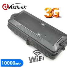 Imán Portátil Wifi 3G 2G Vehilce Rastreador GPS HSDPA/UMTS/EDGE/GPRS/GSM 1900/850/2100/900 MHz Batería Grande Impermeable