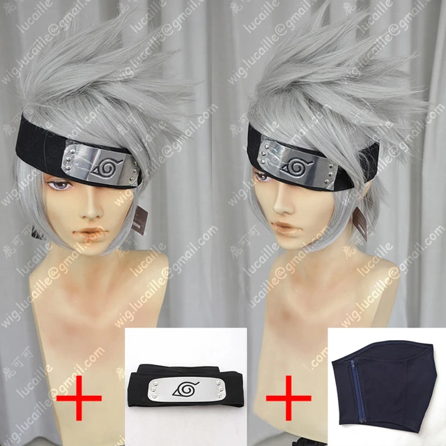 Anime Naruto Hatake Kakashi Cosplay Costume Full Set for Halloween Carnival