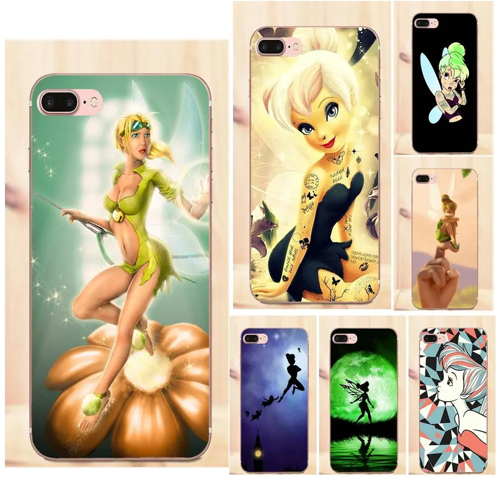 

Soft Design Tinkerbell Fairy Tale Tinker Bell Clear For Huawei Mate 7 8 9 10 P7 P8 P9 P10 P20 Lite Plus Pro GR5 P Smart 2017