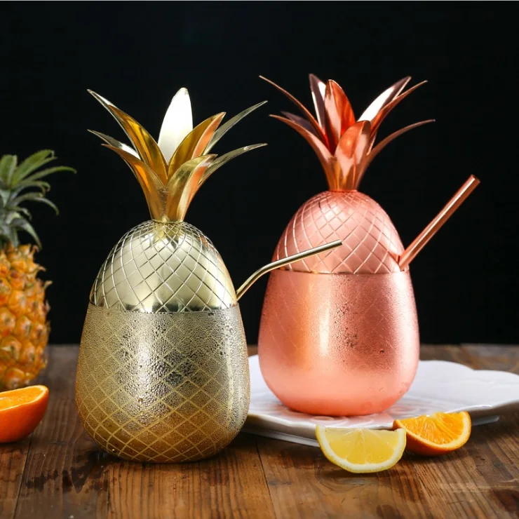 Stainless-Steel-Pineapple-Shape-Cocktail-Cup-Metal-Wine-Tumbler-with-Lid-Creative-Personality-Eco-Friendly-W8033