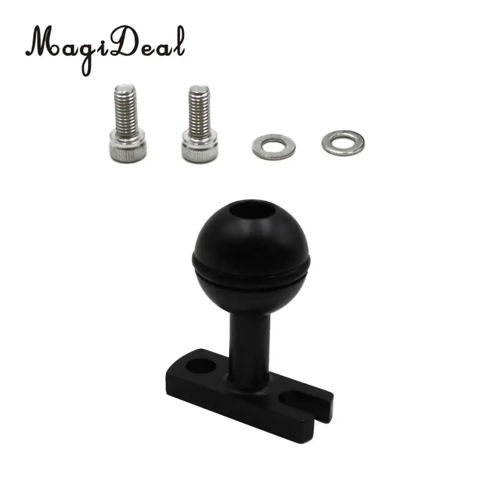 Metal 1' Diving Light Ball Arm Adapter System Mount Flashlight Accessory for GoPro Diving Dive Snorkeling Swimming Accessories