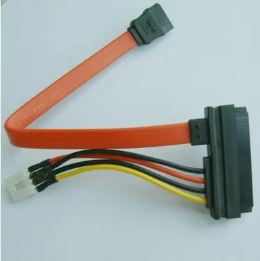 Кабель SATA22P к SATA7P + 4p кабель для передачи данных 3 5 дюйма HDD SATA питания жесткого