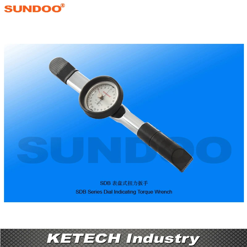 

Sundoo SDB-3 0.3-3N.m Handheld Pointer Dial Torque Wrench Tester Torsion Tester