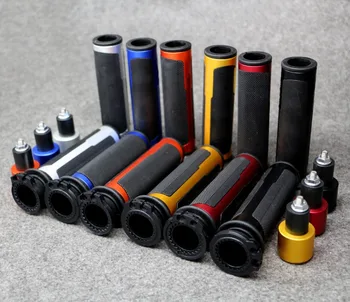

7/8" Handle Bar Hand Grips For Suzuki GSF GSX GSXR RF RGV SV TL Bandit Hayabusa