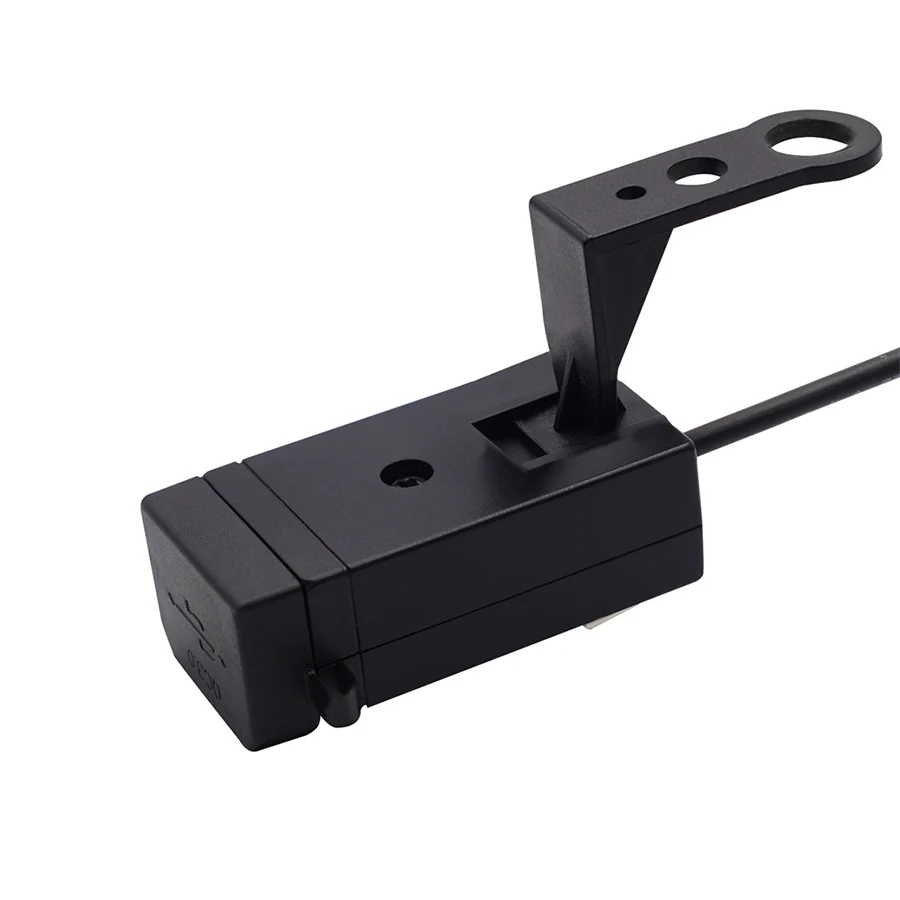 Универсальный мотоцикл QC 3,0 Быстрая зарядка сотового телефона DC20-90V двойной USB с переключателем водонепроницаемый