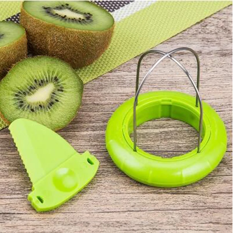 Hot Sale Cooking Tools Kitchen Fruit Kiwi Cutter Device Cut Digging