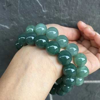 

Natural authentic Burmese yu A cargo bracelet Hail seed oil yu beads bracelet