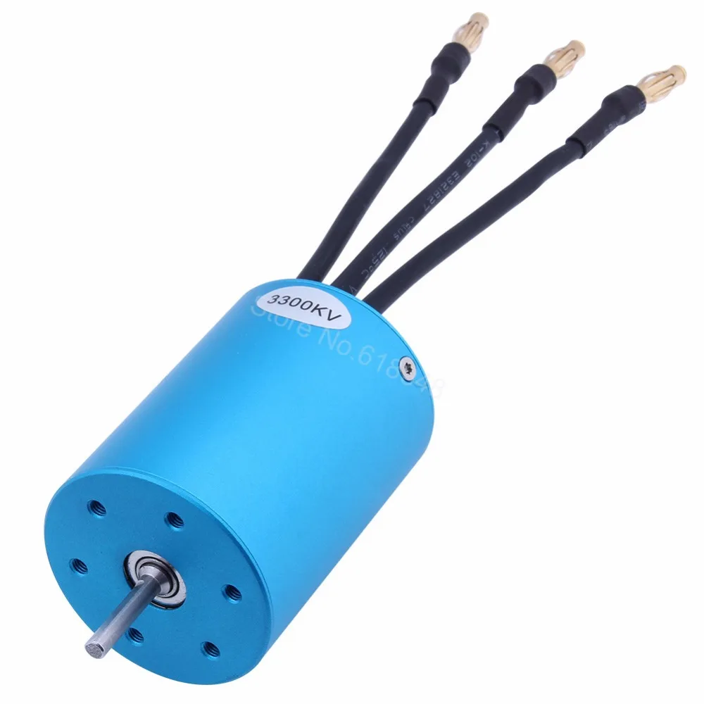 HSP 03302 540 бесщеточный Двигатель 3300kv Электрический Двигатели для автомобиля 3650 1/10 RC