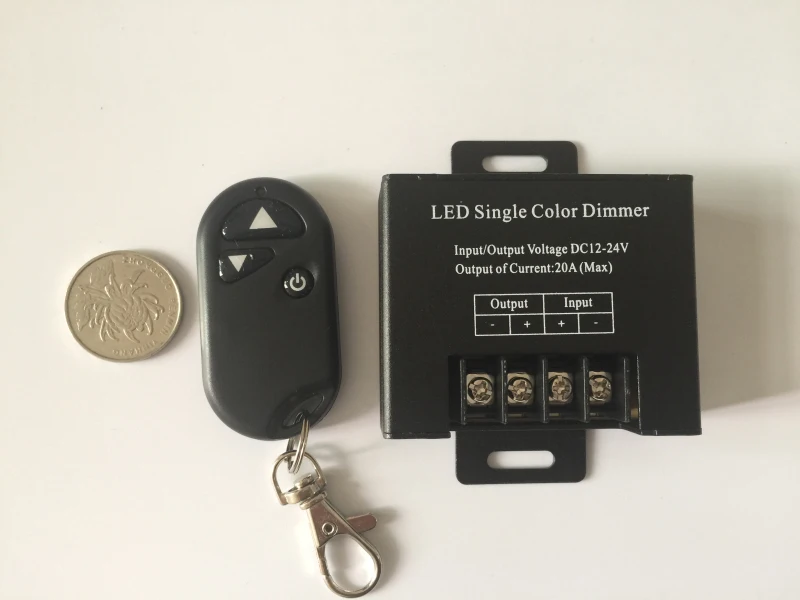 

3pcs DC12V-24V 20A 3Keys Wireless RF Remote Control for Single Color controller for Single Color LED Strip light