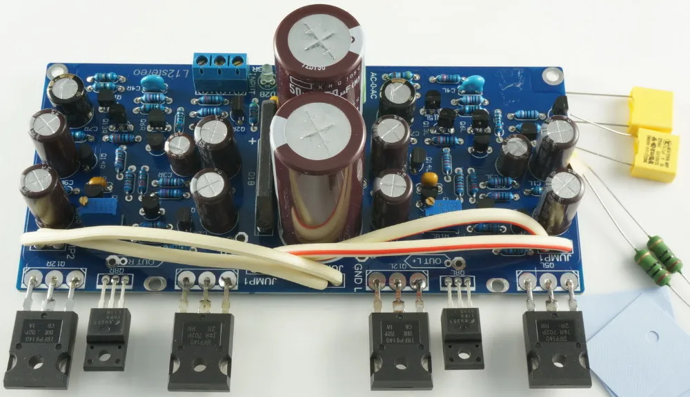 Собранные L12 IRFP140 IRFP9140 стерео аудио усилитель мощности доска DIY AMP