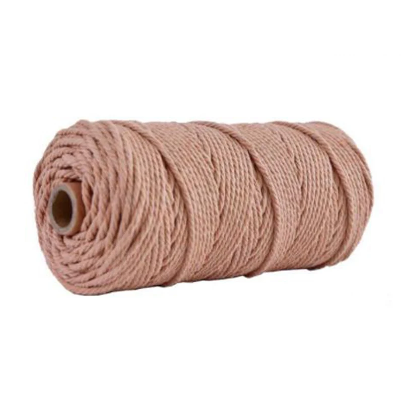 corda corda corda rústico país artesanato cord cor macrame artesão 3mm