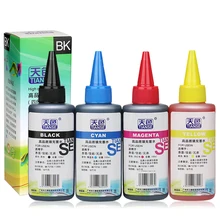 Universal 4 Color Dye Ink For HP, 4 Color+100ML,for HP Premium Dye Ink,General for HP printer ink all models 4*100ml Refill Kits